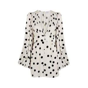 RAT & BOA Perla Polka Dot Dress
